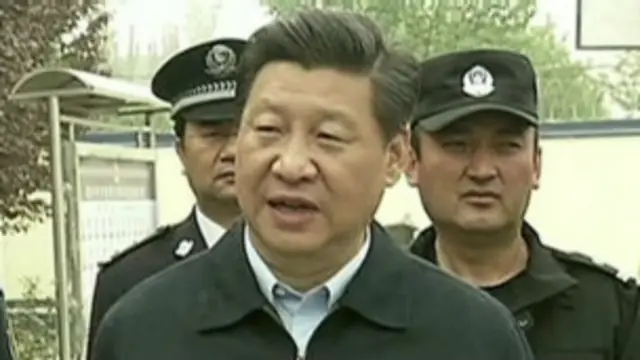 Xi Jinping in Xinjiang