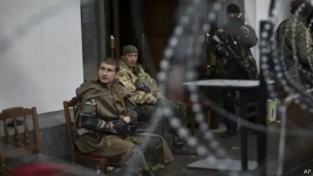 Штурм прокуратуры в Донецке