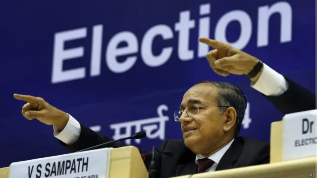 मुख्य निर्वाचन आयुक्त वीएस संपथ