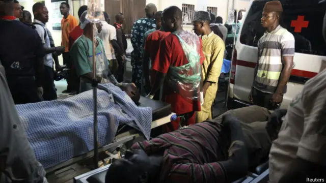 धमाके में घायल हुए लोग