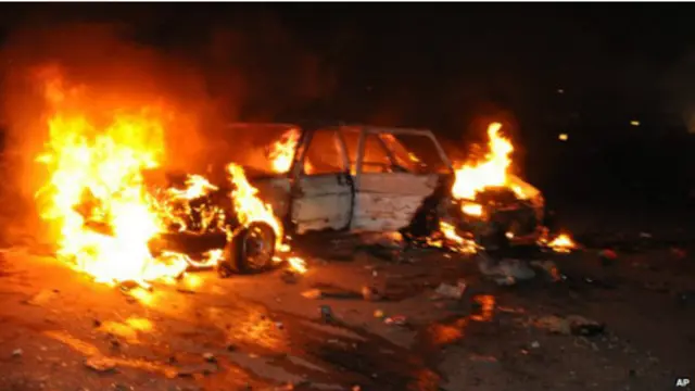 Ana zargin an dasa bam din ne a cikin mota