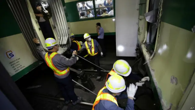 सिओल सबवे दुर्घटना