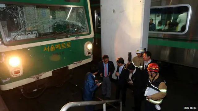 सिओल सबवे दुर्घटना
