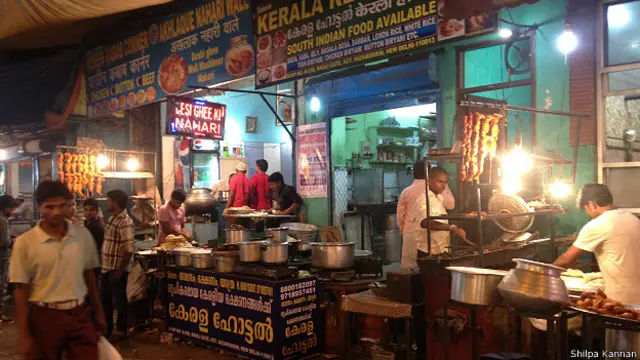 दक्षिण भारतीय मांसाहारी दुकान