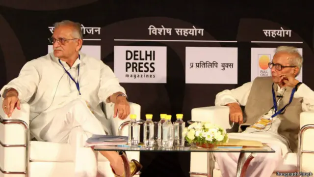 केदारनाथ सिंह और गुलज़ार