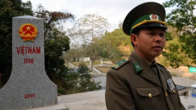 中越兩國2009年就邊境管理達成協議