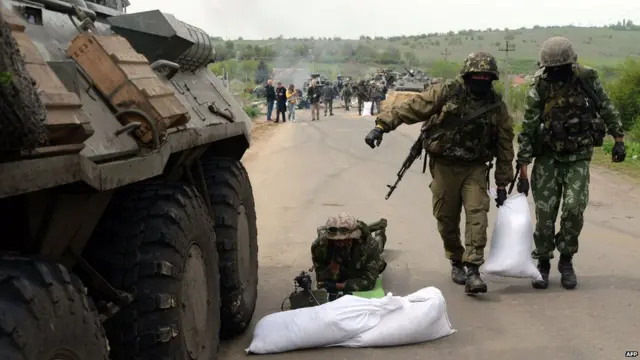 Pertempuran di darat