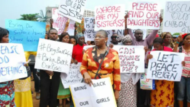 Daruruwan masu zanga-zanga a Abuja