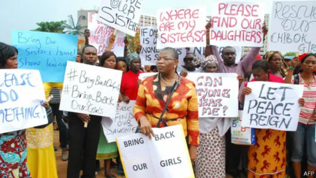 Unjuk rasa di Nigeria