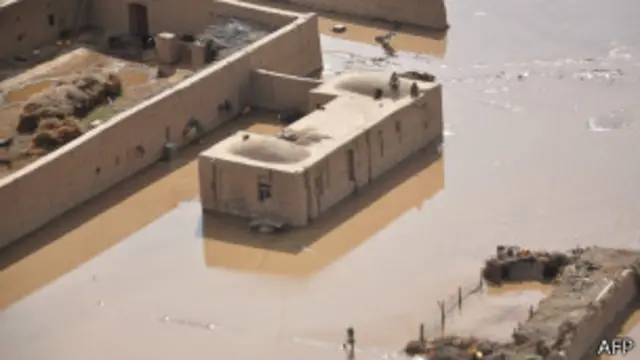 Inundação no Afeganistão (AFP)