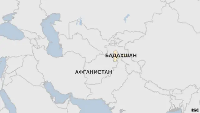 Карта Афганистана