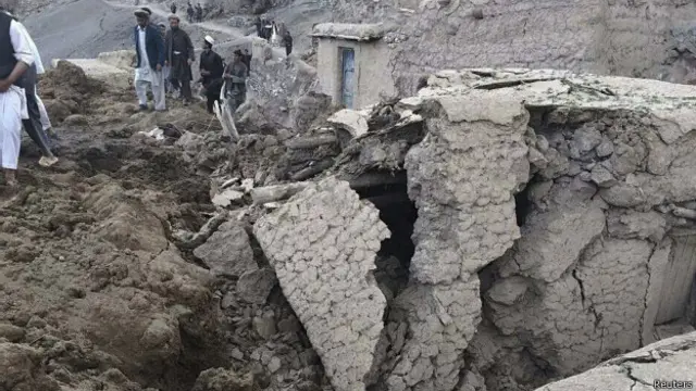 رانش زمین در بدخشان واکنش های داخلی و بین‌المللی داشت