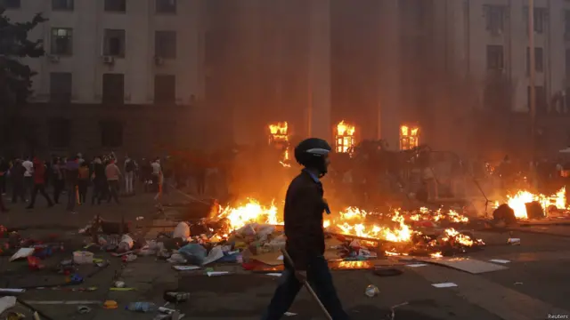 Столкновения в Одессе