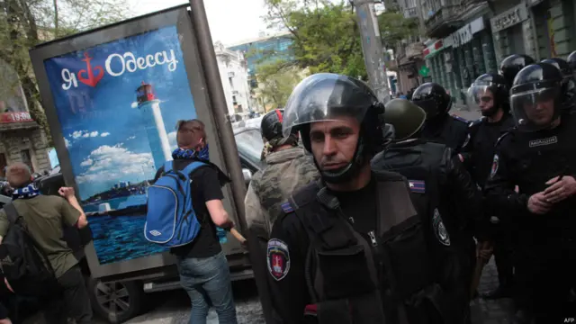 Столкновения в Одессе