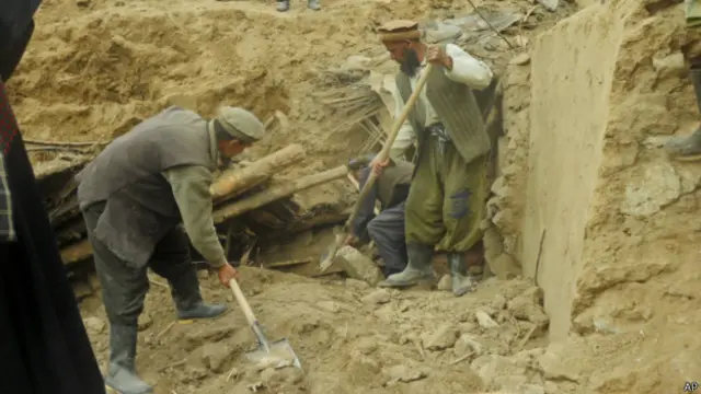 Оползень в Бадахшане