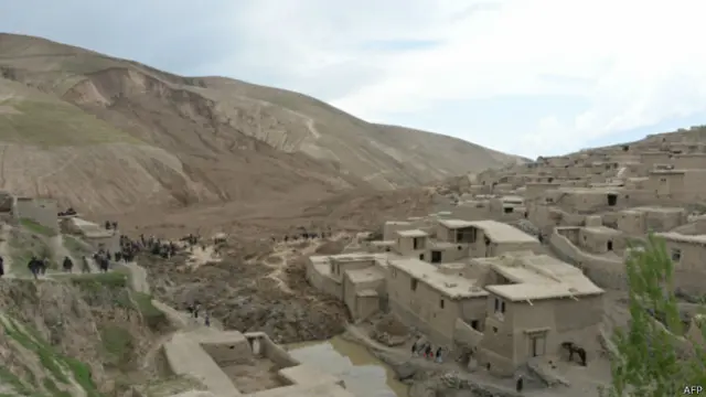 Бадахшан, оползень 