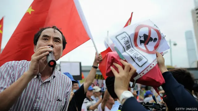 Protesto em Hong Kong (Getty)