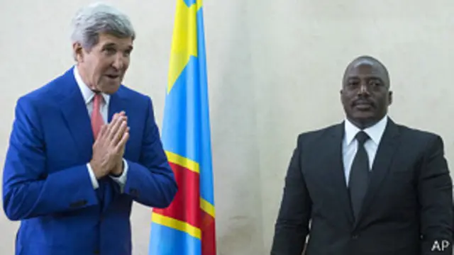 Kerry y Kabila