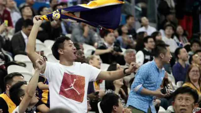 jogo de basquete na China | AFP