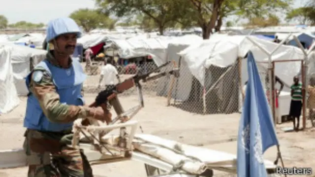 طالب وزير الخارجية الأمريكي بتعزيز قوات حفظ السلام في جنوب السودان