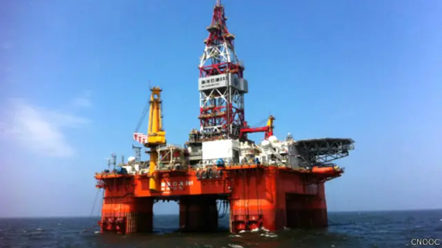 Giàn khoan Hải Dương 981 thuộc sở hữu của công ty quốc doanh Trung Quốc CNOOC