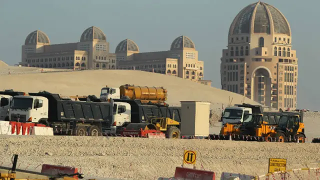 整座城市成了建筑工地