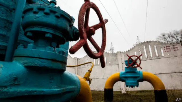 Gasoductos en Ucrania