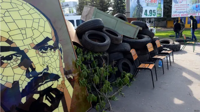 Под Славянском снова бои