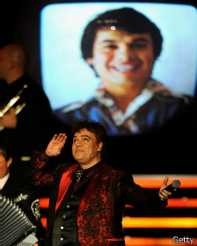 Juan Gabriel en un homenaje en 2009