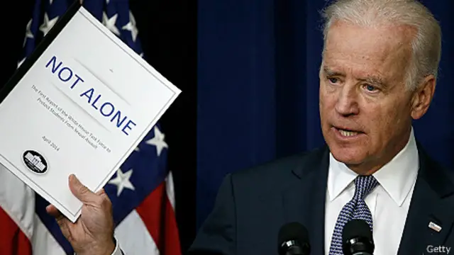 Biden con informe sobre abuso sexual