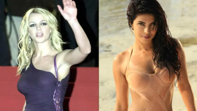 ब्रिटनी स्पियर्स, प्रियंका चोपड़ा
