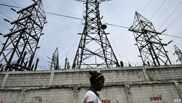 Planta de electricidad en Venezuela