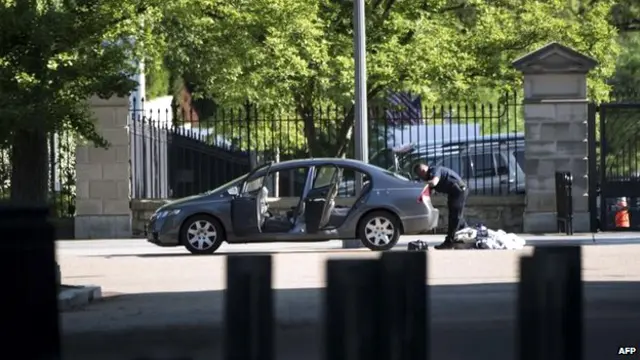 سائق السيارة كان احد منتسبي وزارة الخزانة الامريكية