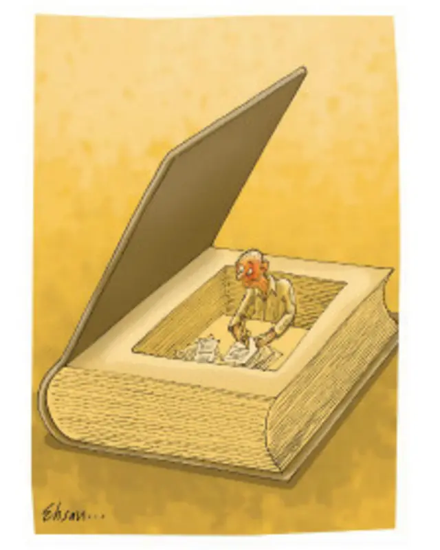 کارتون احسان گنجی، ابتکار 