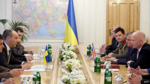 Уильям Хейг в Киеве