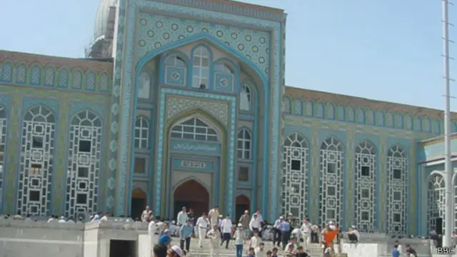 Главная мечеть в Душанбе