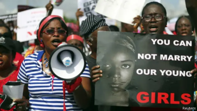 Митинг протеста в Нигерии