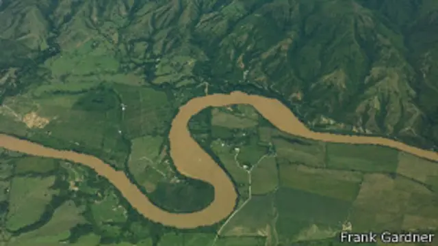 Vista aérea Putumayo