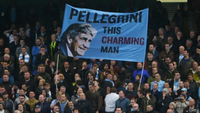 Para pendukung Manchester City