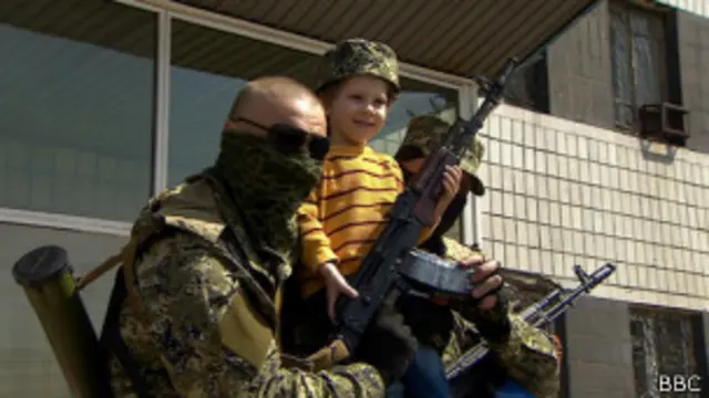 Российские военные в Крыму