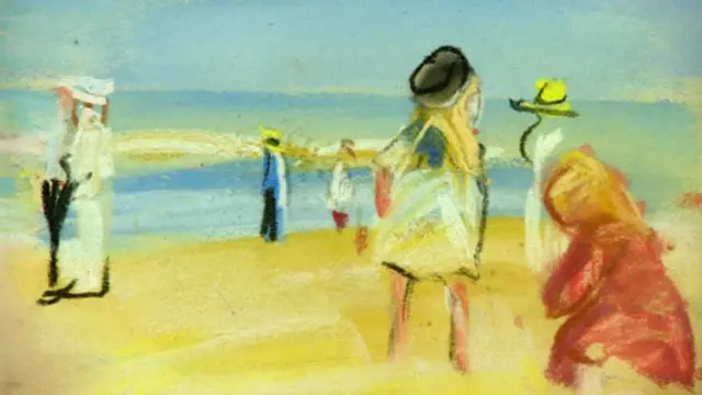 德国印象派大师利伯曼的沙滩