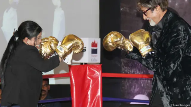 अमिताभ के साथ मैरी कॉम