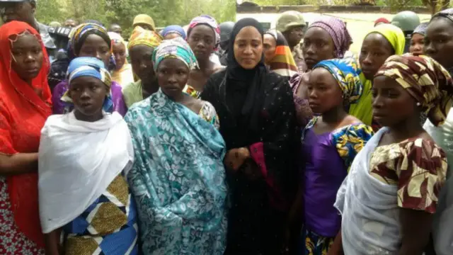 'Yan mata fiye da 50 ne suka kubuta daga cikin 276 da 'yan Boko Haram suka sace a makarantar sakandare ta Chibok da ke jihar Borno.