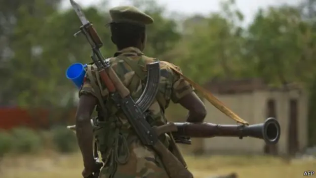 النزاع في جنوب السودان خلف أكثر مليون شخص بلا مأوى. 