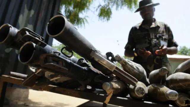 Конфискованное оружие