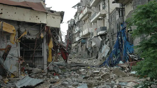 قالت الأمم المتحدة إن المدينة القديمة "دمرت بالكامل"