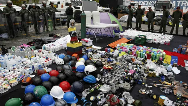 Campamentos allanados