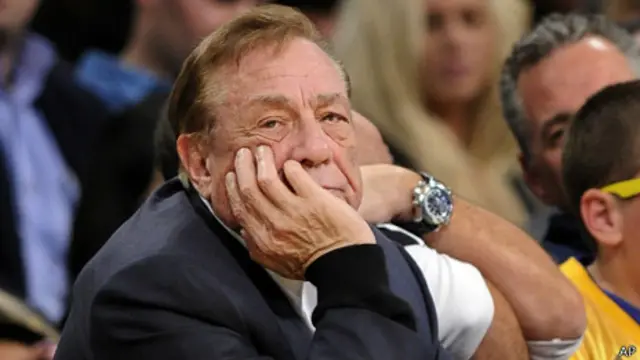 Donald Sterling, dueño de Los Angeles Clippers