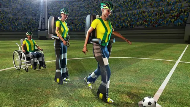 Exoesqueleto. Foto: divulgação