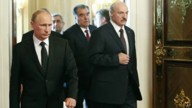 Лукашенко и Путин 